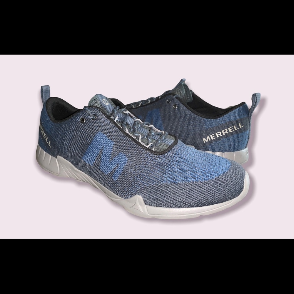 Merrell Versent Kavari Lace Knit Sneaker Slate J94457 Men's US Size 11.5